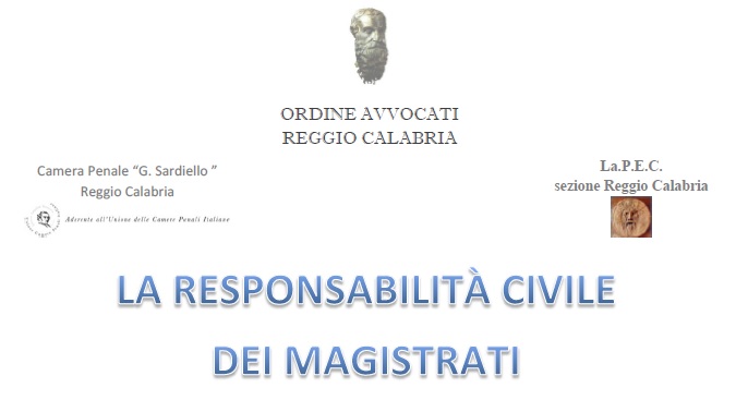 Convegno responsabilità civile magistrati Reggio