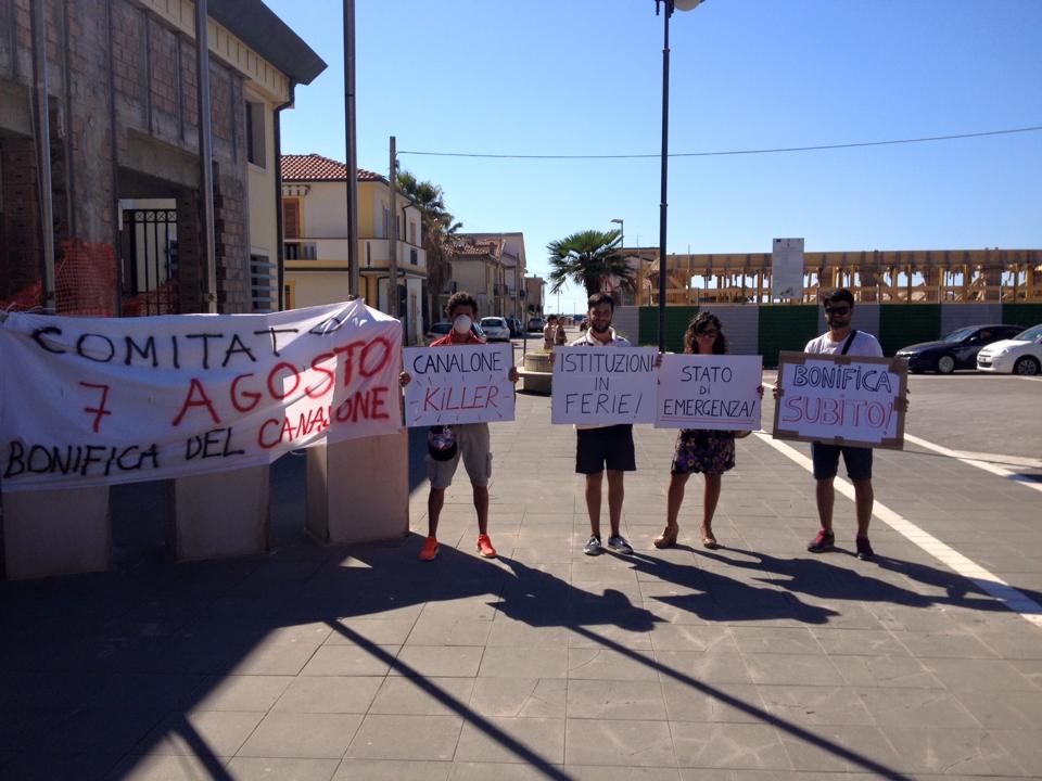 Foto proteste San Ferdinando