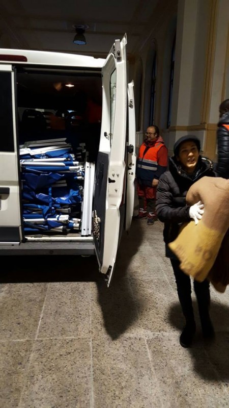 Emergenza Senzatetto a Reggio Comune ricovero 2