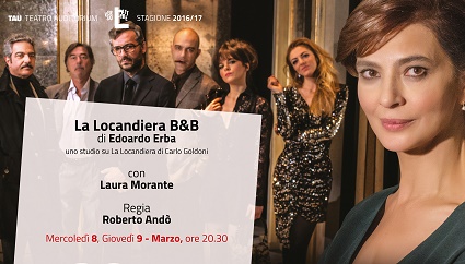 Rende (CS) – Teatro Auditorium Unical: Laura Morante in “Locandiera B&B”