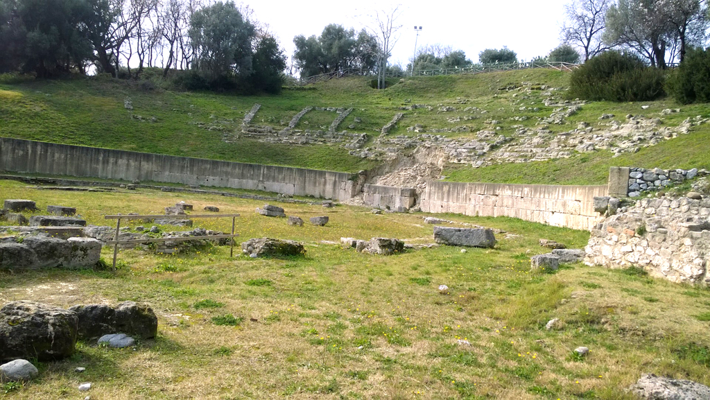 Portigliola (RC) – Crolla il teatro greco romano: Mibact al lavoro