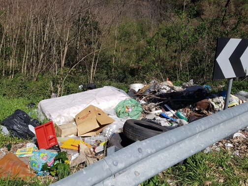 Cosenza - Rifiuti abbandonati in strada, Spadafora: "Servono interventi urgenti e mirati"