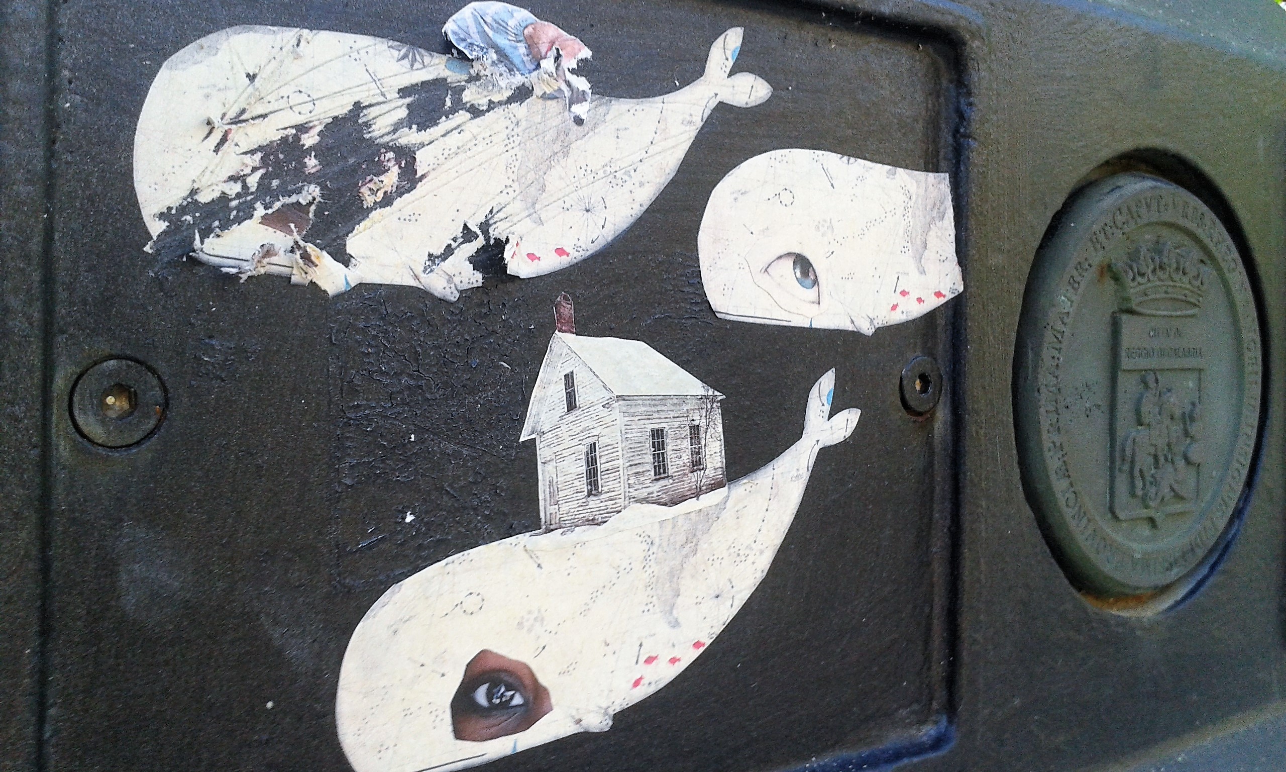 Reggio – Opera di Street Art danneggiata sul Lungomare