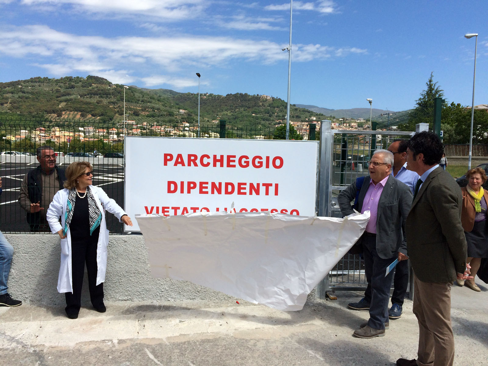Lamezia (CZ) – Inaugurato parcheggio al Giovanni Paolo II
