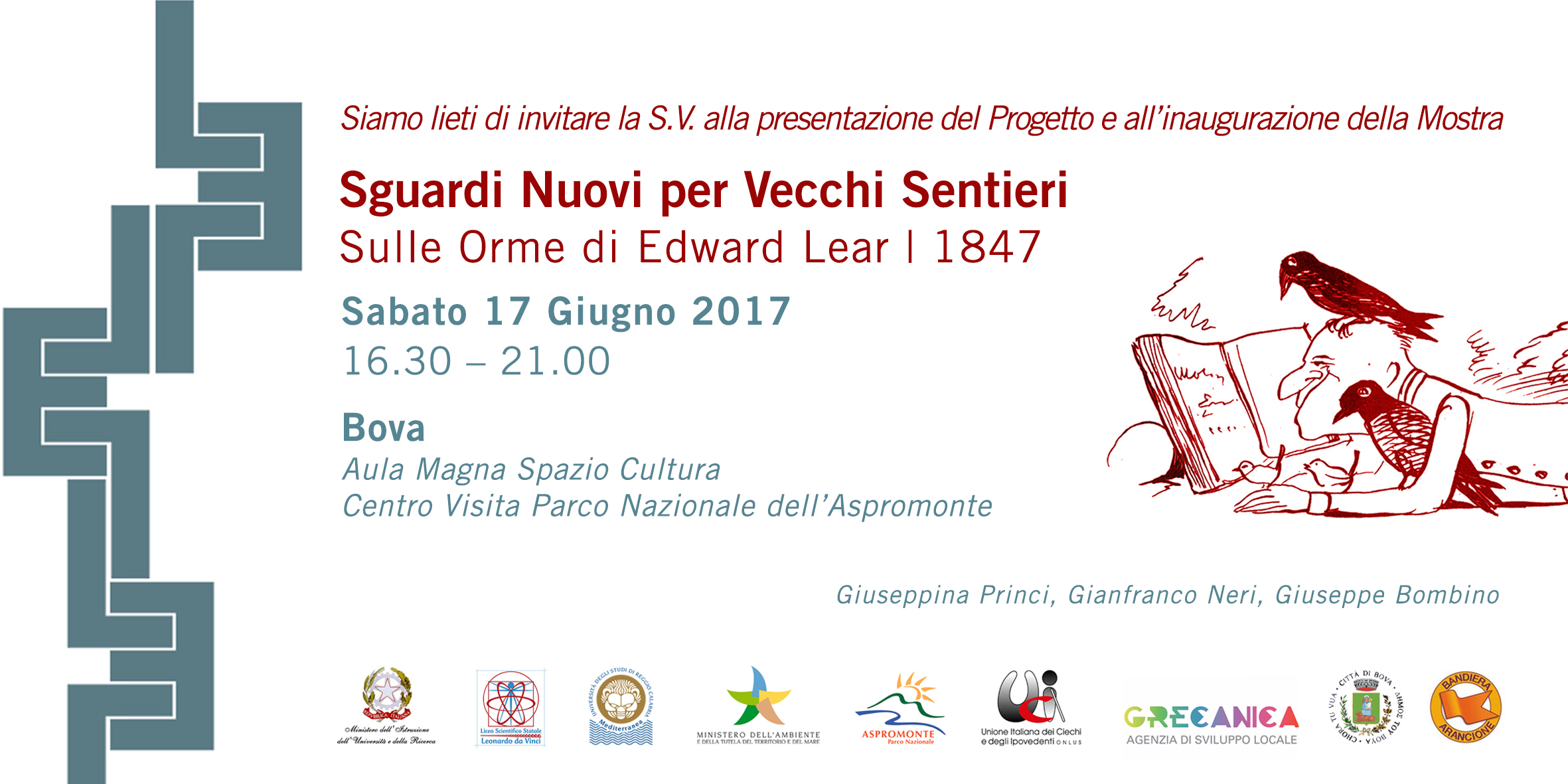 Bova (RC) – “Sguardi nuovi per vecchi sentieri. Sulle orme di Edward Lear”