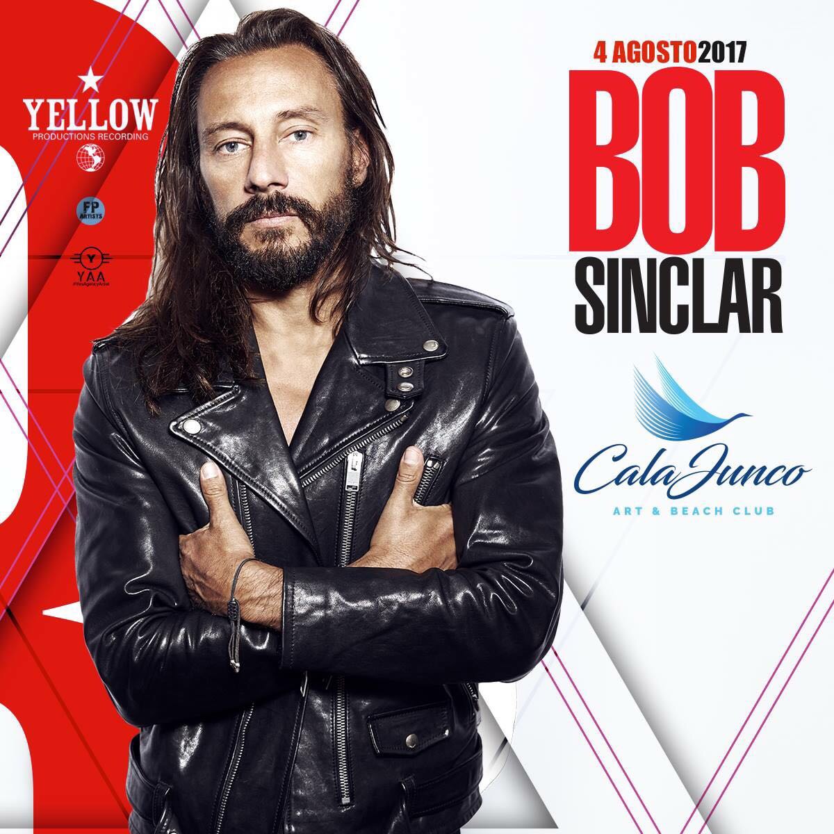 Reggio – Venerdì 4 Agosto al Calajunco Art & Beach Club, con Bob Sinclar l’estate reggina prende una nuova piega