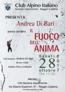 Reggio Calabria – Incontro promosso dal Cai con Andrea Di Bari