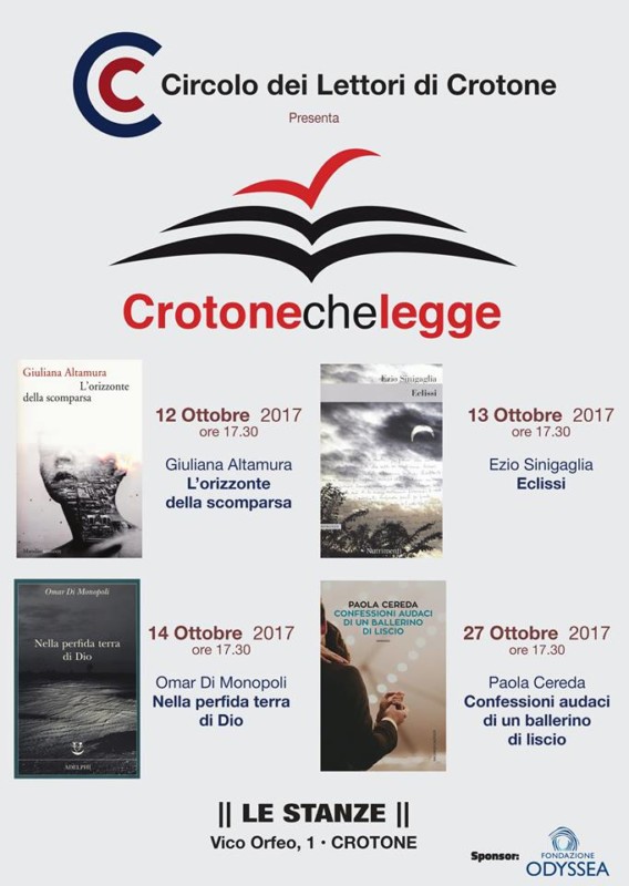 Crotonechelegge: ancora incontri fino a sabato