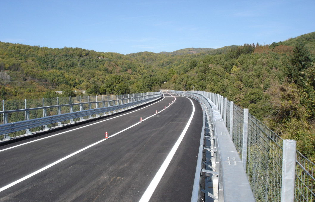 Calabria, Anas, i lavori sul Viadotto Cannavino