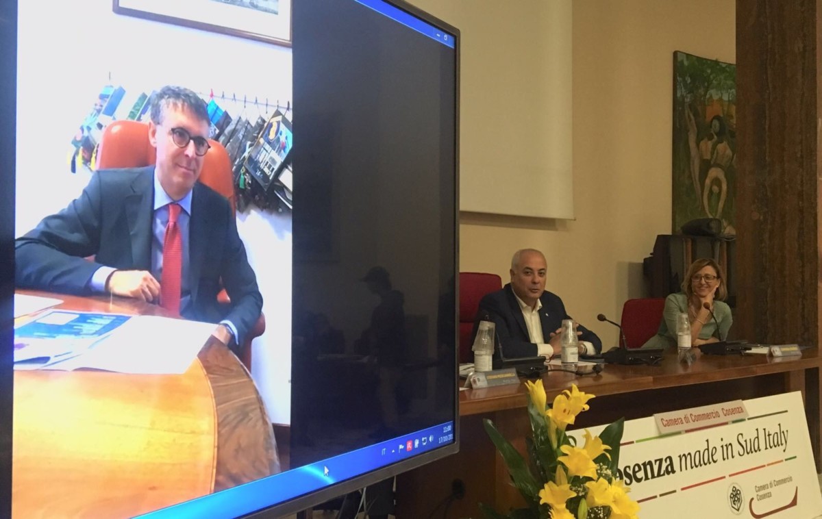 Camera commercio Cosenza Raffaele Cantone