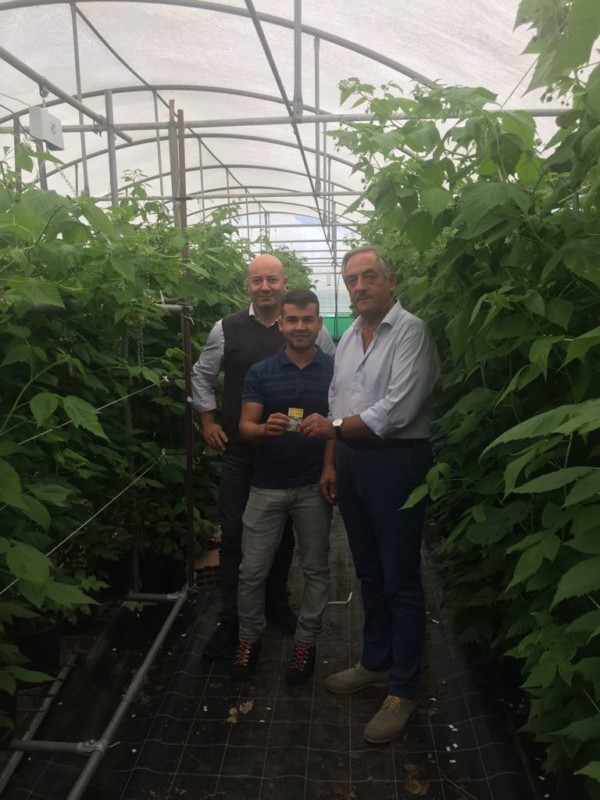 Mangiatorella-Consegna tessera produttori piccoli frutti