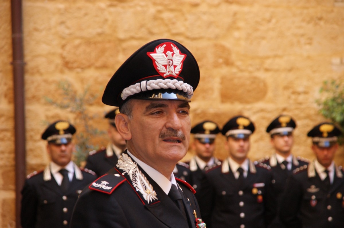 Generale di Brigata Giuseppe Governale nuovo direttore della Dia in visita a Reggio Calabria