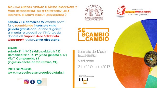 Reggio Calabria – Museo diocesano aderisce alle Giornate dei musei ecclesiastici