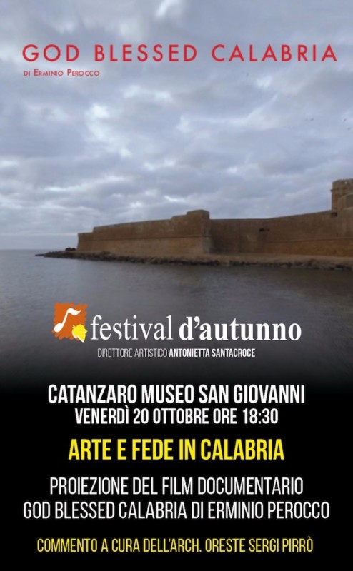 Festival d’Autunno – Un viaggio tra “Arte e fede in Calabria” con Oreste Sergi Pirrò