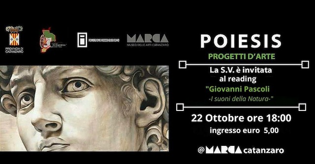 Catanzaro – Ritornano gli appuntamenti di Poiesis al Museo Marca