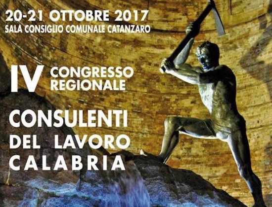 A Catanzaro IV Congresso Regionale dei Consulenti del lavoro