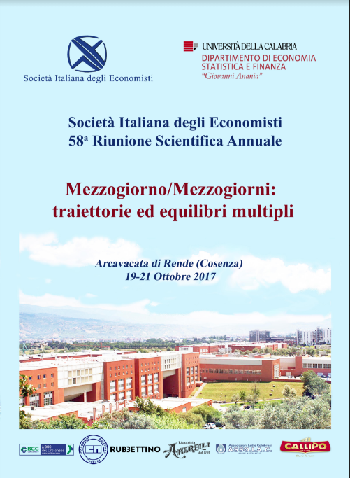 Riunione Scientifica Annuale della Società Italiana degli Economisti