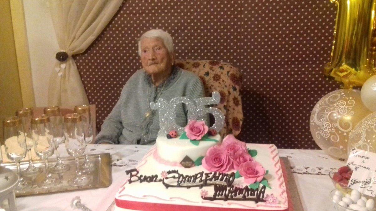 Nonna Maria Crucitti compie 105 anni 2