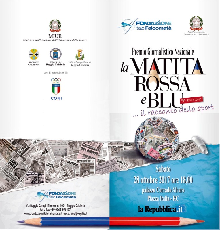 Reggio Calabria, IX edizione del Premio La matita rossa e blu