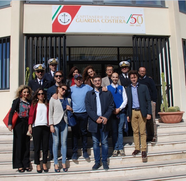 Reggio Calabria – I giovani magistrati in visita alla guardia costiera