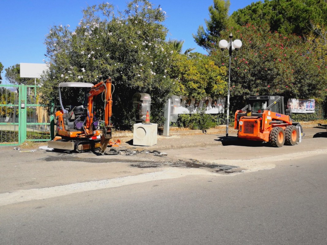 Rende: lavori gestione acque piovane quasi ultimati