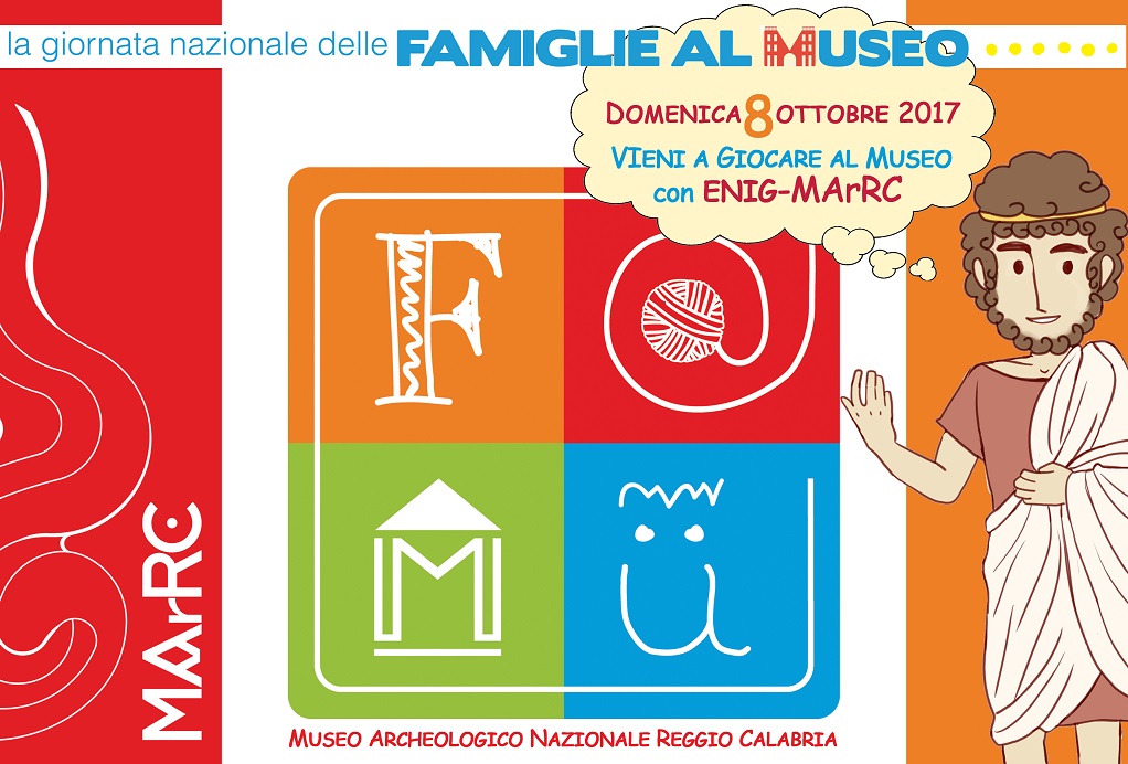 Reggio Calabria, MArRC, Famu 2017: domenica tanti giochi per i più piccoli