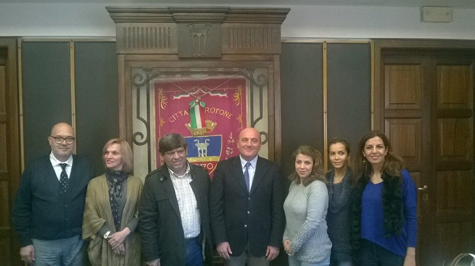 Crotone, si avviano i rapporti per instaurare scambi culturali con l'Iran