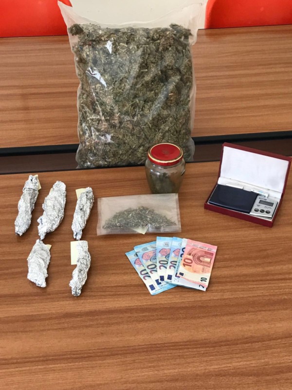 Possesso di droga a Curinga, arrestato in flagranza 60enne