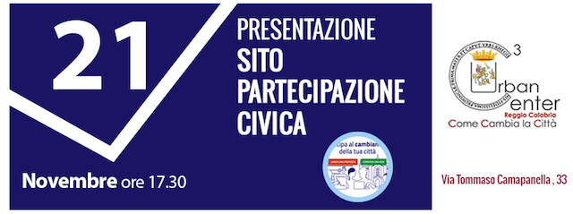 Reggio Calabria-Io partecipo: nuova piattaforma della partecipazione civica comunale