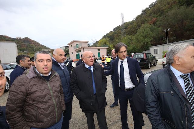 Comincia dalla Gallico – Gambarie il viaggio di Oliverio nei cantieri della Calabria