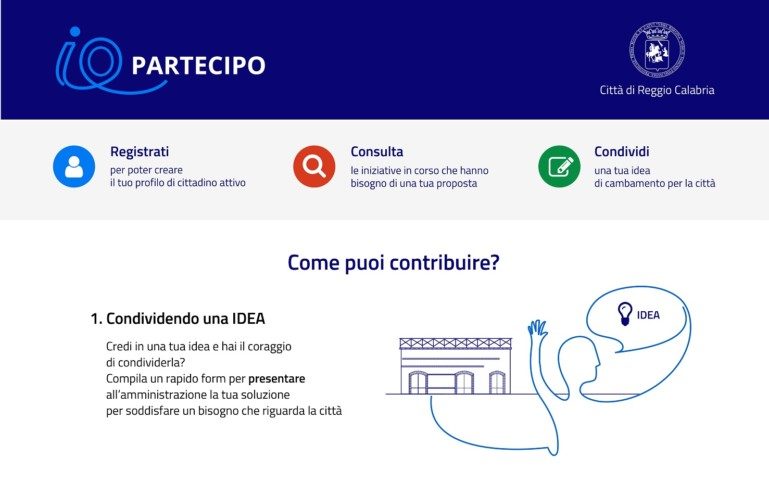 Reggio Calabria, online il sito per la partecipazione civica