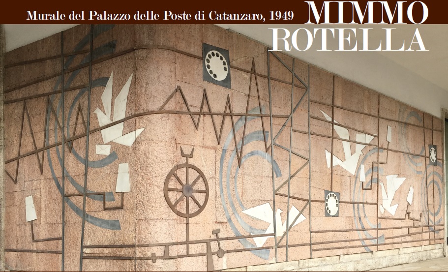 inaugurazione del Mural di Mimmo Rotella