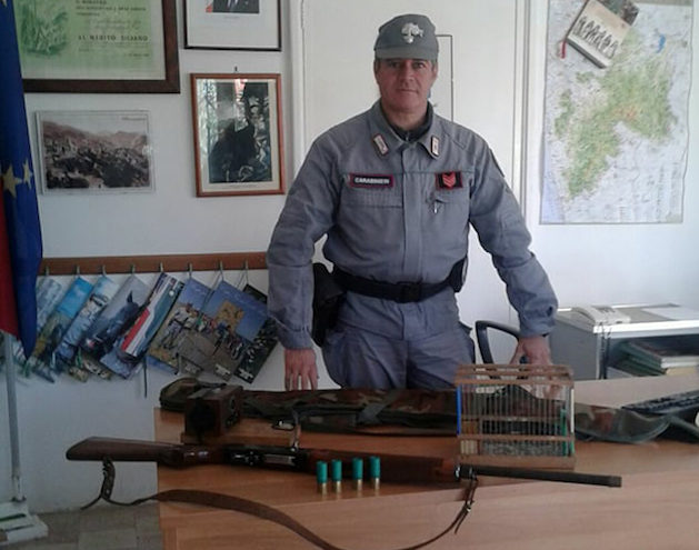 Orsomarso (CS) – Sorpreso a caccia nel Parco, una denuncia