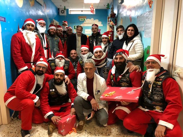 Vibo Valentia – Babbo Natale in Harley Davidson