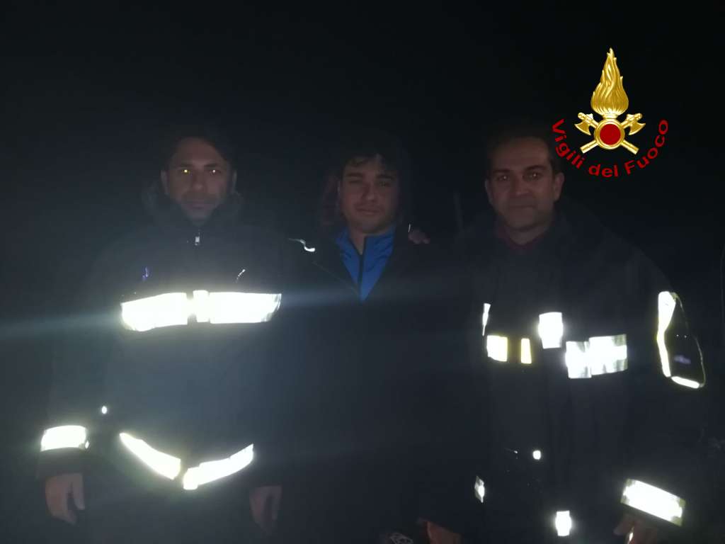 vigili del fuoco ritrovano ragazzo