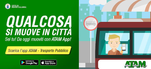 Reggio Calabria – ATAM: tutto il trasporto pubblico in un’APP