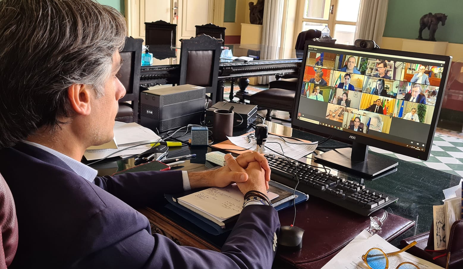 Il sindaco Falcomatà: «Positivo incontro con Conte, dagli impegni si passi ai fatti»