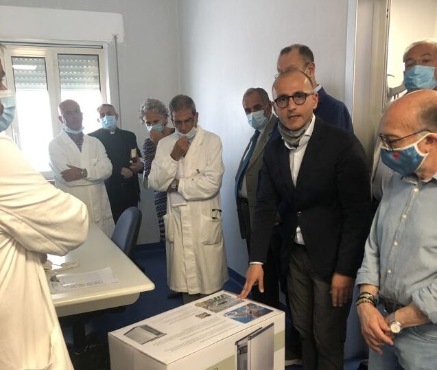 De Caprio (Fi): “Donati sanificatori d’aria ai presidi ospedalieri di Praia a Mare e Cetraro”