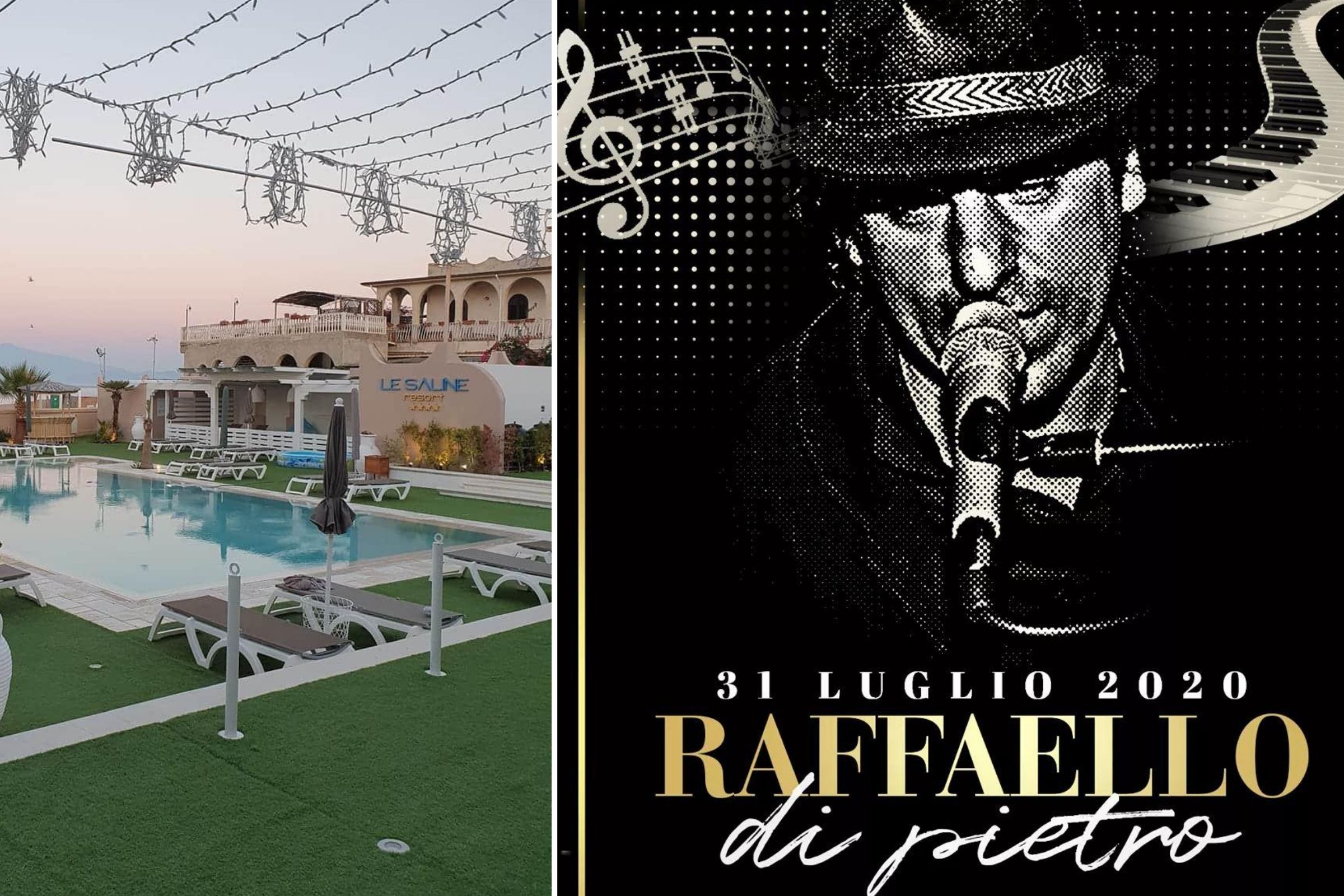 Casual Restaurant, Saline Resort: torna l’imperdibile appuntamento con Raffaello: gusto, musica e divertimento