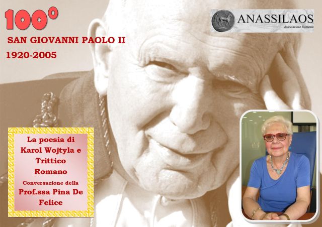 “La poesia di Karol Wojtyla e Trittico Romano”: conversazione dell’Anassilaos