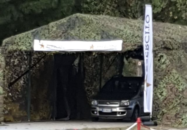 Catanzaro – Operativo il drive through Difesa dell’Esercito. Tamponi su segnalazione dell’Asp