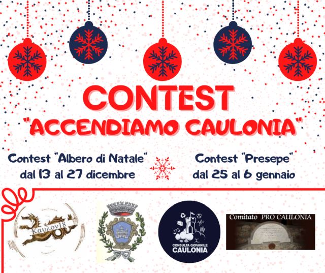 Contest festività natalizie a Caulonia