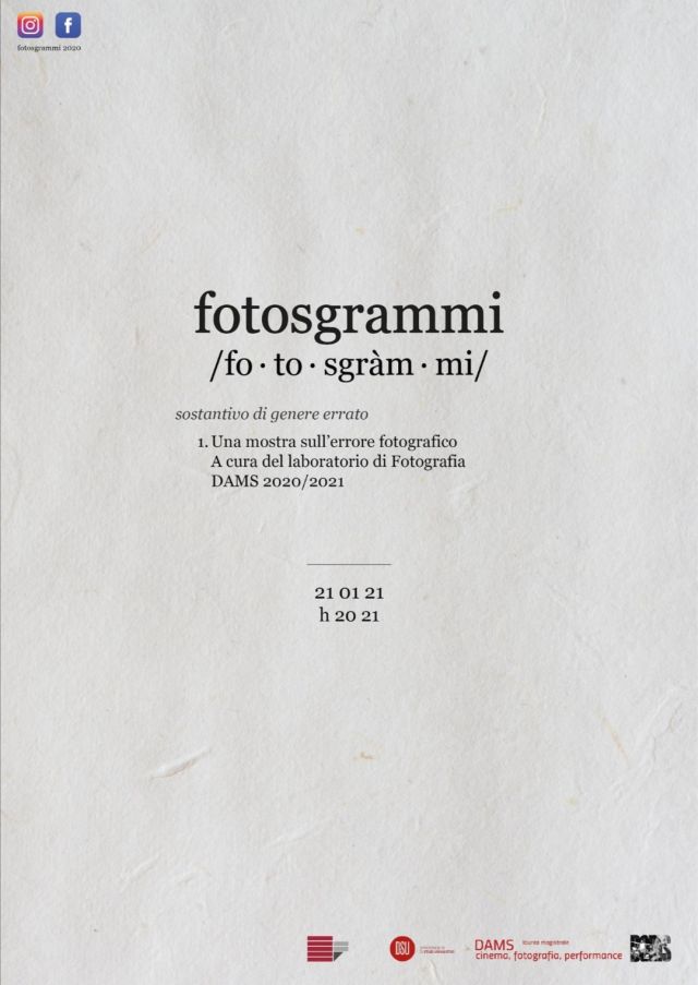 Il 21 gennaio inaugurazione online della mostra “Fotosgrammi” dell’Università della Calabria