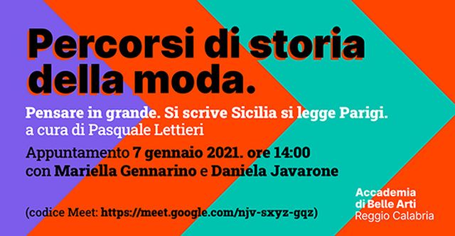 Reggio Calabria – Seminario rivolto agli studenti delle accademie di belle arti e dei licei artistici
