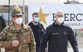 Figliuolo e Curcio oggi in Calabria