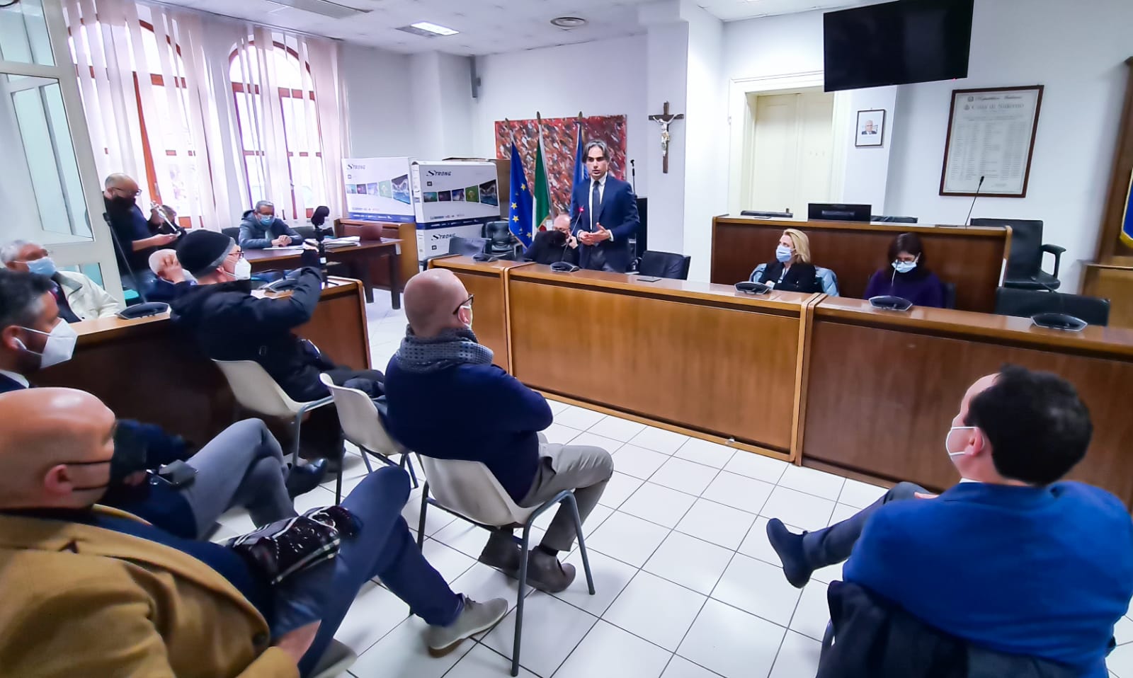 Falcomatà conclude l’assemblea dei sindaci della Locride: “Rifiuti e sanità le priorità”
