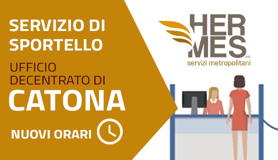 Reggio Calabria – Nuovi orari Sportello Hermes a Catona
