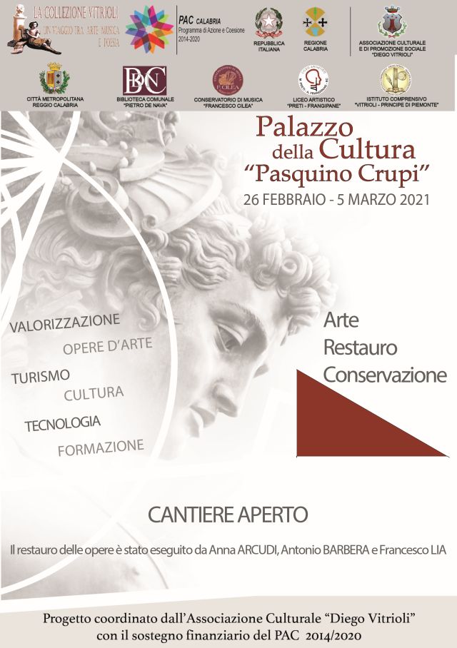 Reggio Calabria – Seminario dal titolo “Il contributo del restauro allo studio storico artistico dei dipinti della Collezione Vitrioli”