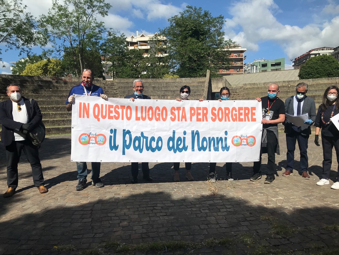 Si avviano i lavori per la realizzazione del Parco dei Nonni a Rende