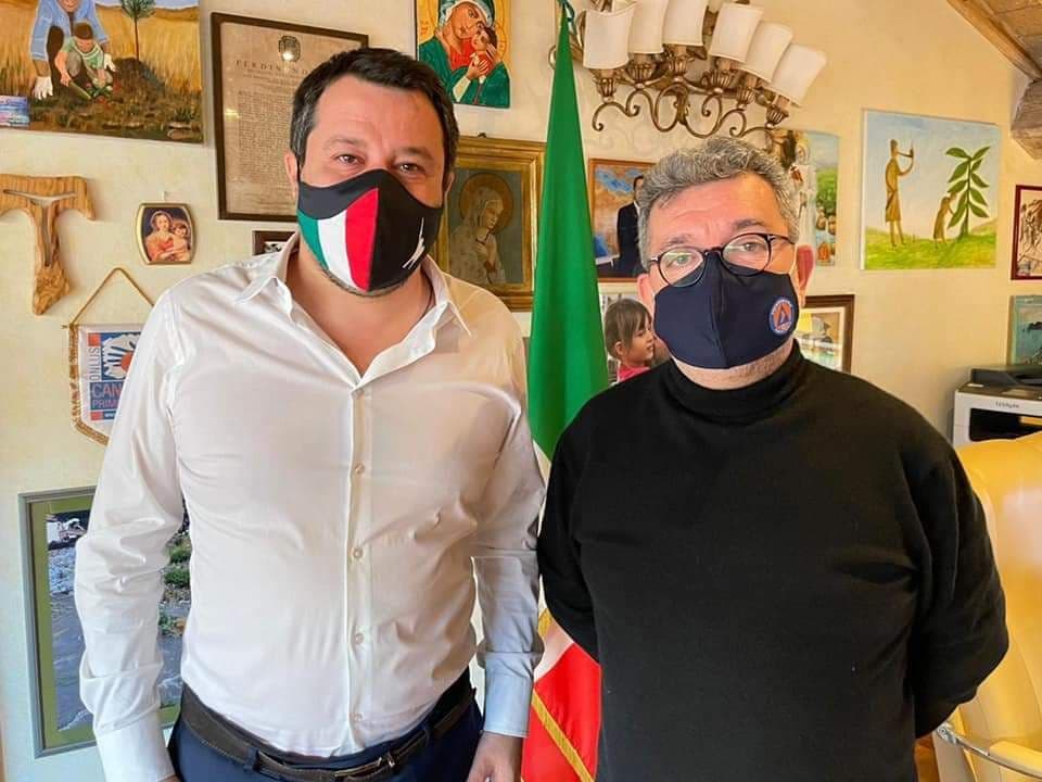 Salvini vede Spirlì su piano vaccini e investimenti